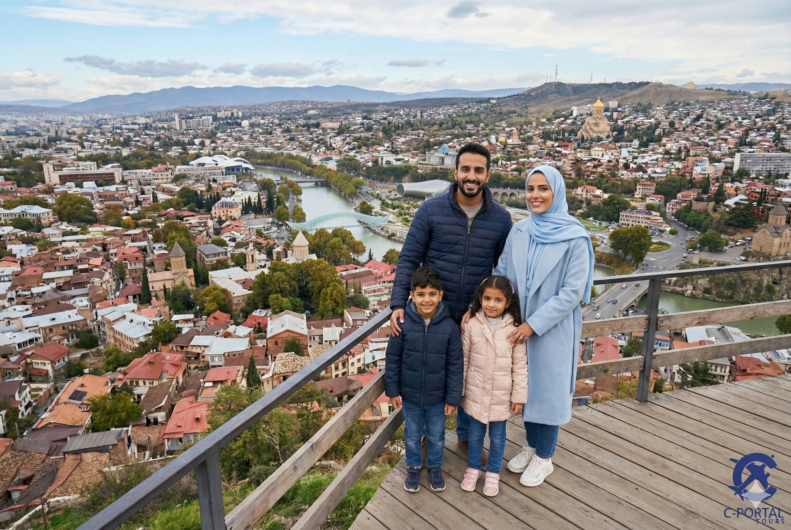 كم ساعة من جدة إلى جورجيا