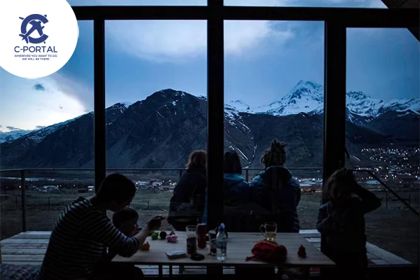 اكواخ كازباجي فيو