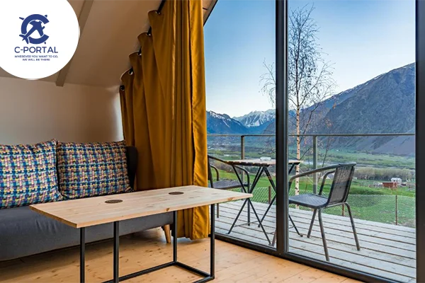 اكواخ كازباجي فيو