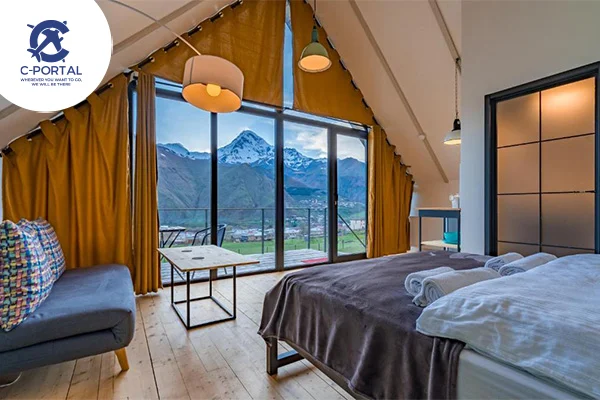 اكواخ كازباجي فيو