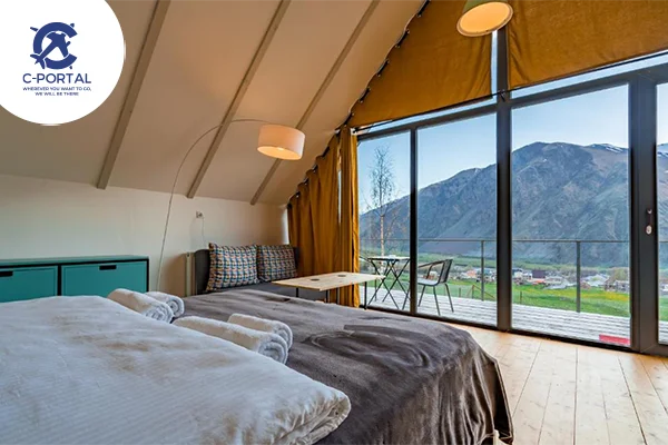 اكواخ كازباجي فيو