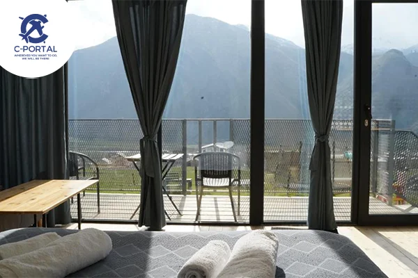 اكواخ كازباجي فيو